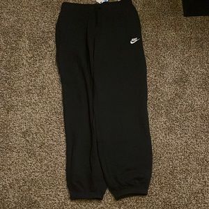 Black nike sweats, womens medium, oversized fit